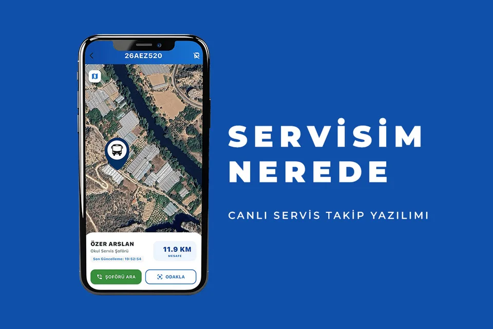 Servisim Nerede mobil yazılım projesi